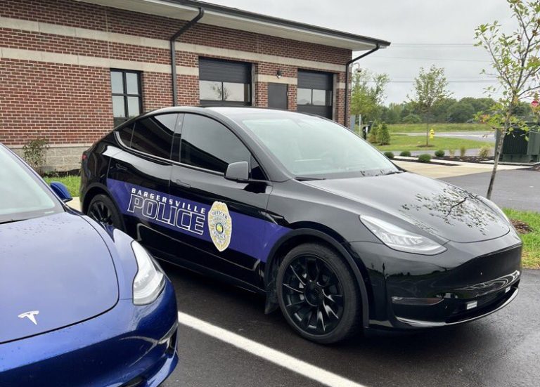 Tesla Police Cruisers Bring Huge Savings To Bargersville Indiana