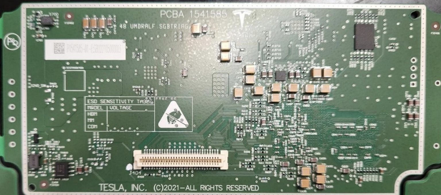 First Look At Tesla S Hardware 4 Radar Unit