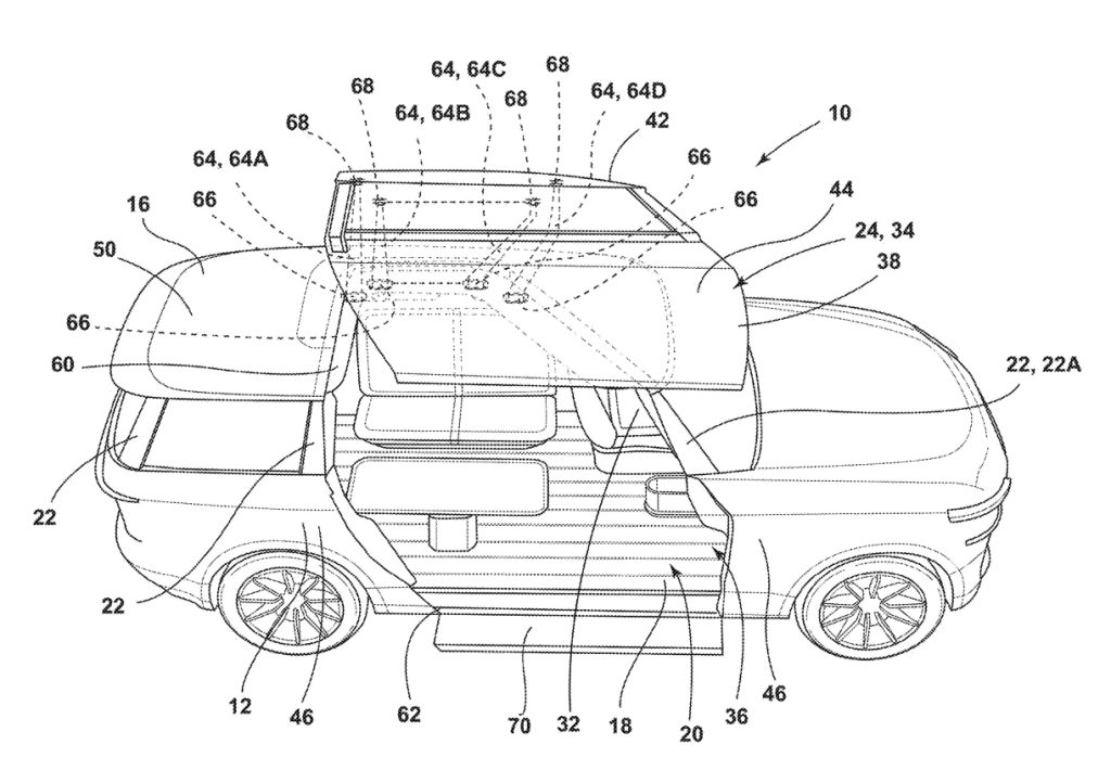 Ford Patent Draws Inspiration From The Tesla Model X Motor Junkies