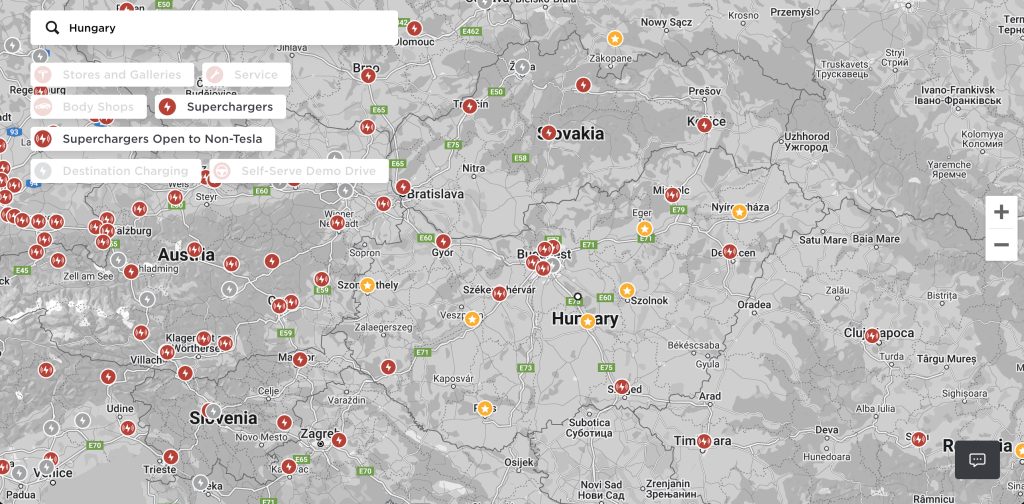 Tesla Superchargers Open To Non Tesla Evs Hungary Teslarati